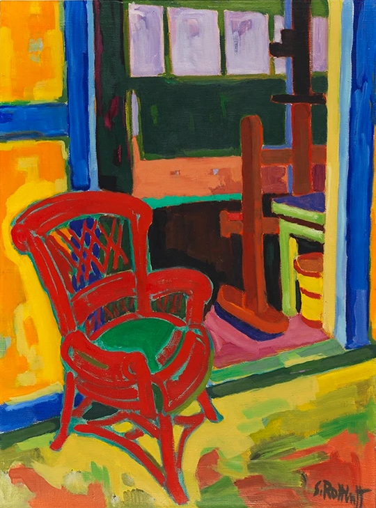 La chaise rouge, 1951