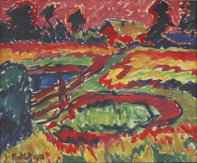 Paysage en automne, 1910