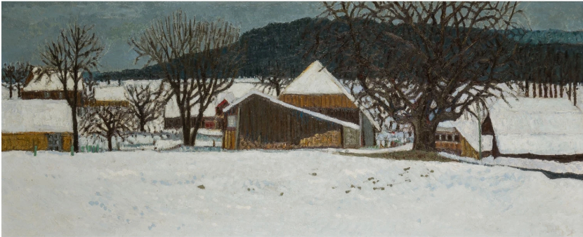 Winterlandschaft - Paysage hivernal