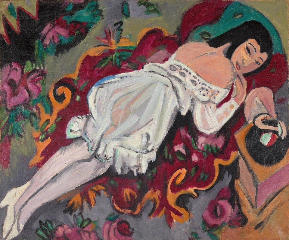 La jeune fille au chemisier blanc (1914)