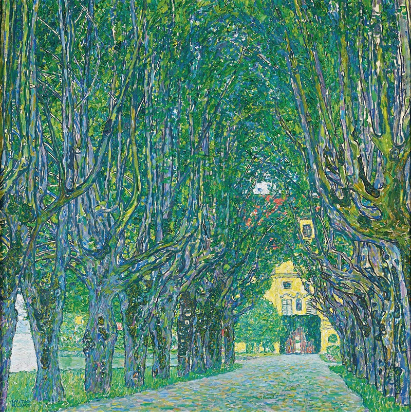 Avenue du château de Kammer (1912)
