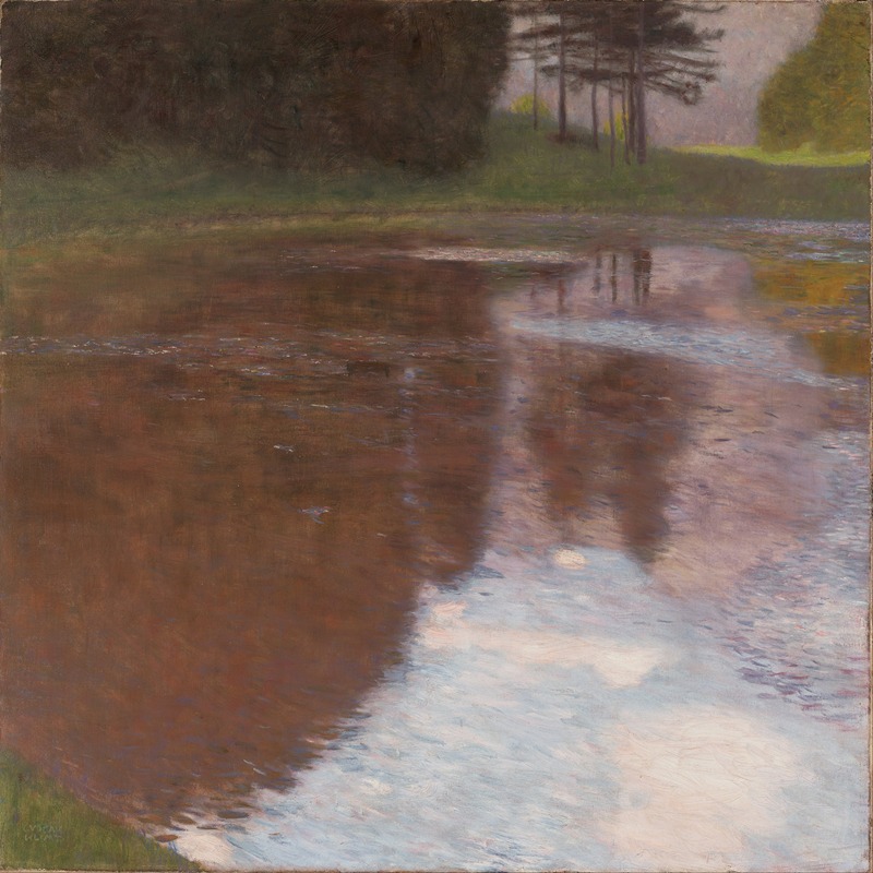 Étang tranquille (Egelsee près de Golling, Salzbourg) (1899)