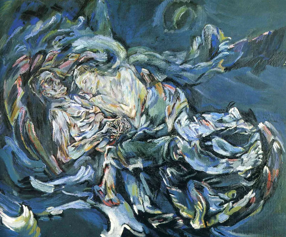 La fiancée du vent, peint entre 1913 et 1914