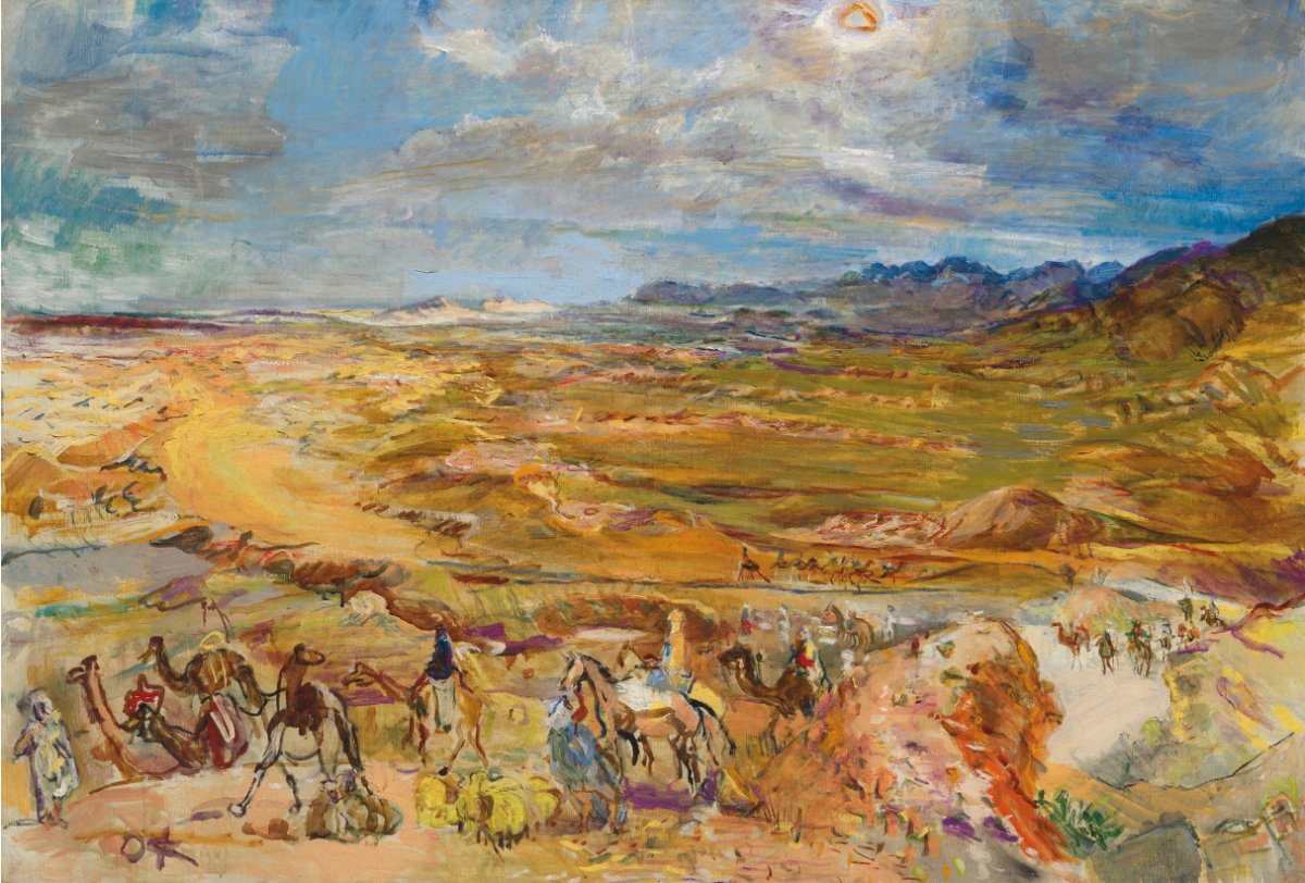 Exodus (Col de Sfa près de Biskra), peint en février 1928