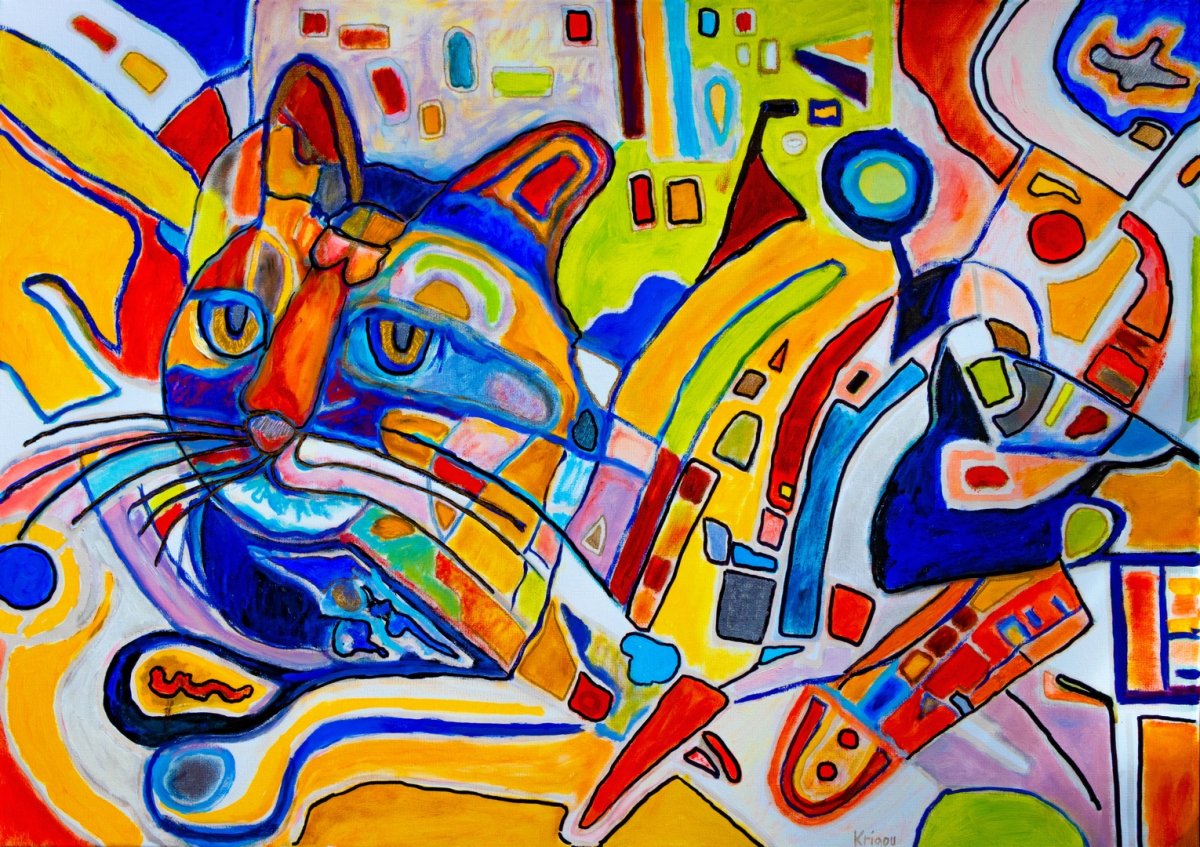 Le chat déglingé – réf. CS3124