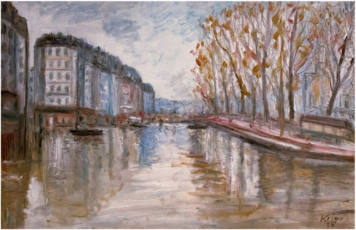 Inondations à Paris I - réf. CS10924