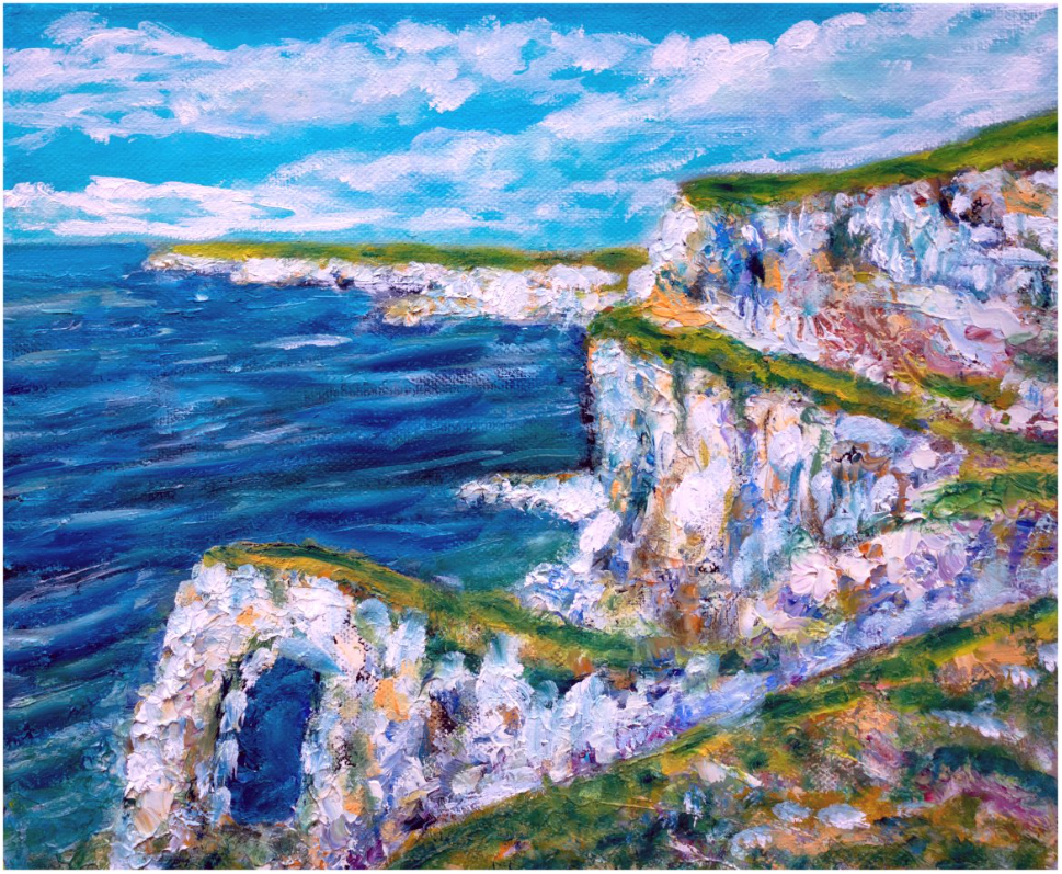 Falaises blanches de Normandie - réf. CS12521