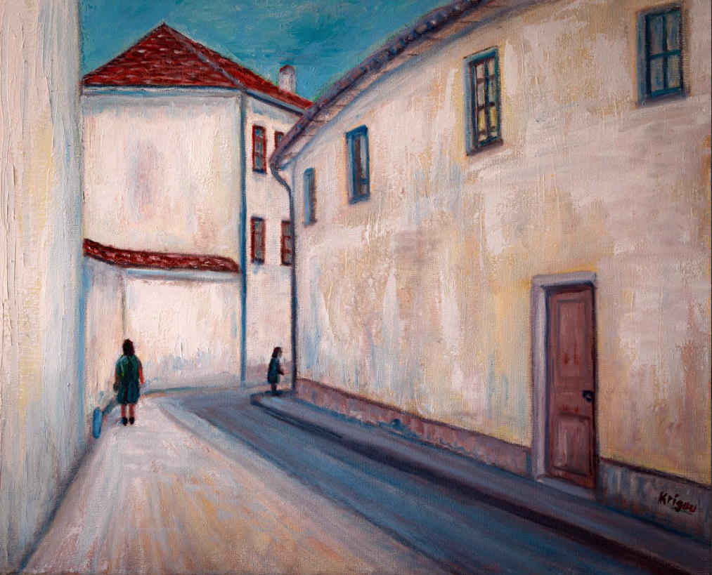 Petite rue ensoleillée - réf. CS0922