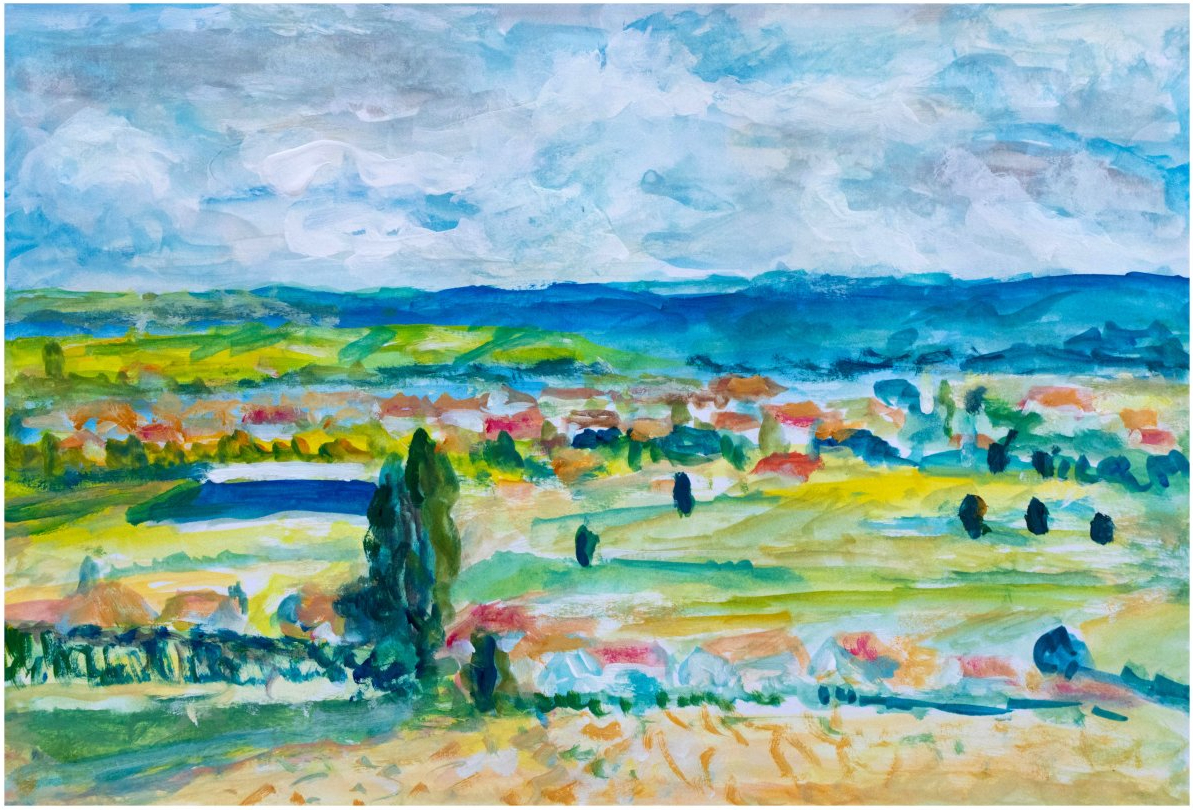 Éclaircie sur le Seeland - réf. CS6124