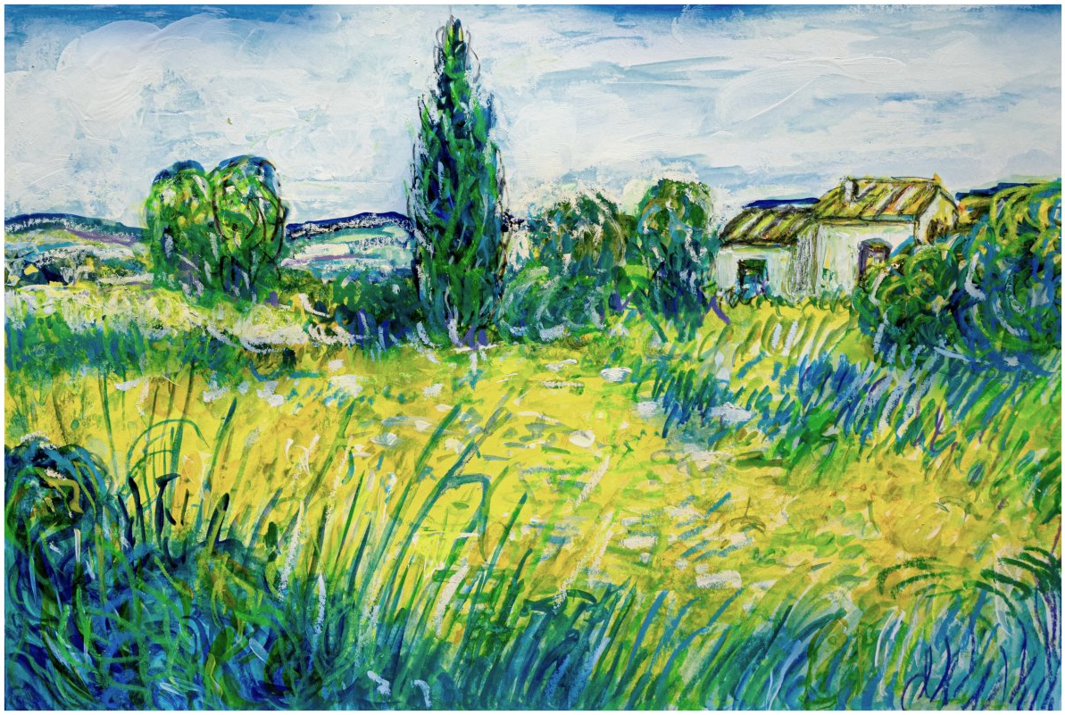 Provence - Hommage à Van Gogh - réf. CS6224