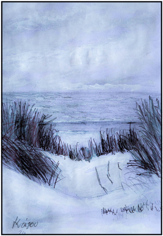 Dans les dunes - réf. CS8024