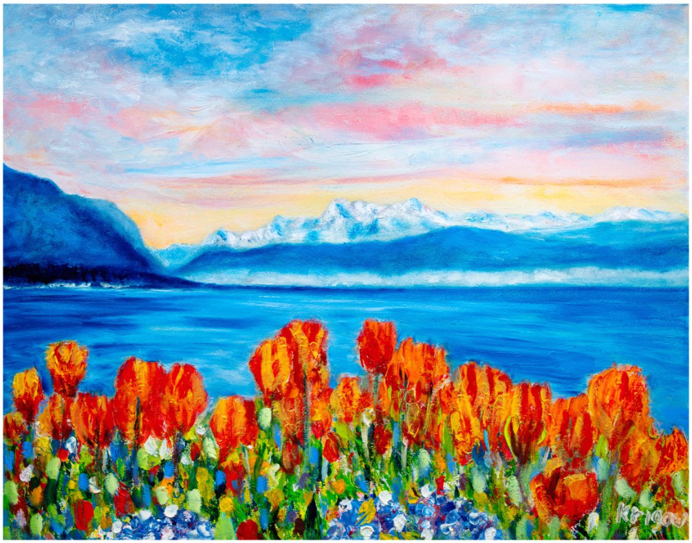 Symphonie de tulipes à Montreux - Réf. CS5722