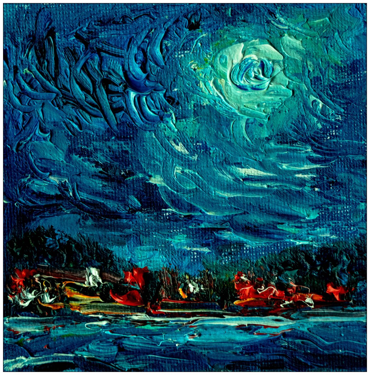 Miniature - Nuit bleue - réf. CS0325