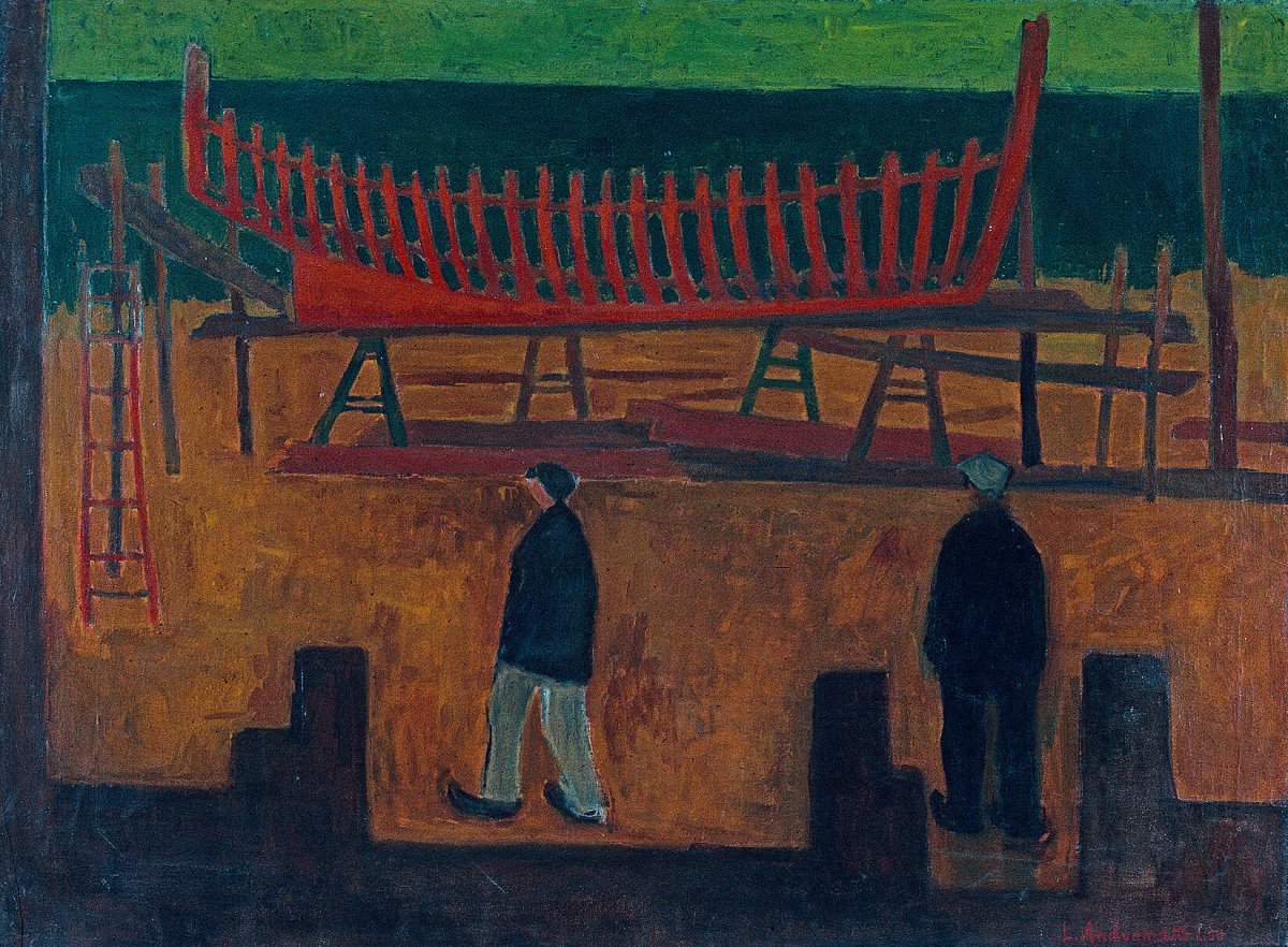 Chantier, 1954