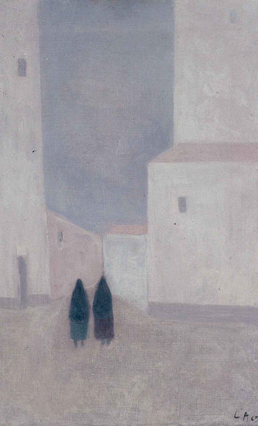 Ruelle aux deux personnages, 1965