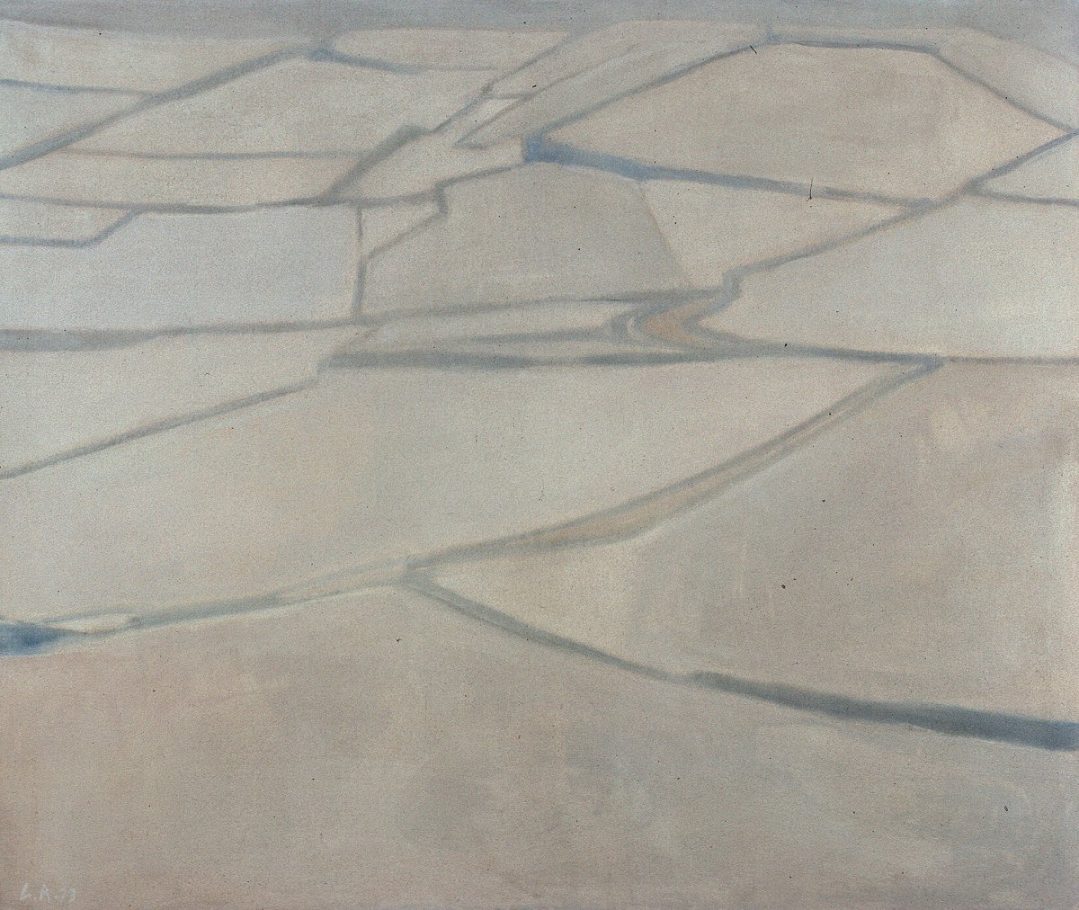 Paysage de vignes, 1973
