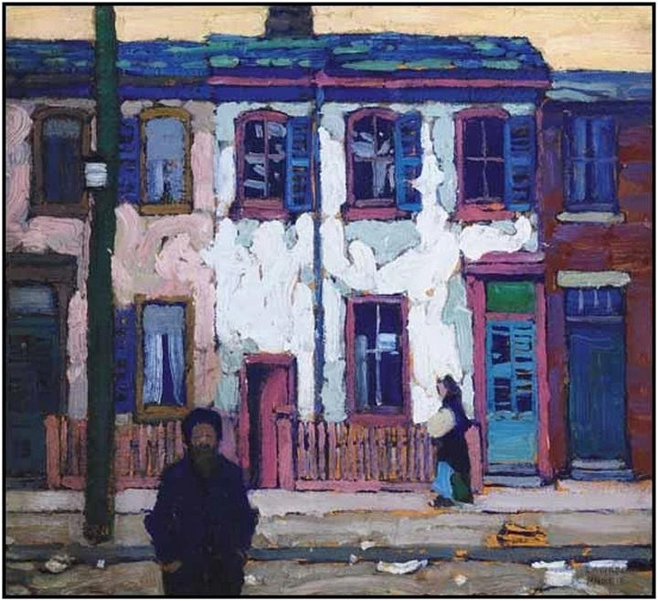 Dans le quartier, vers 1920