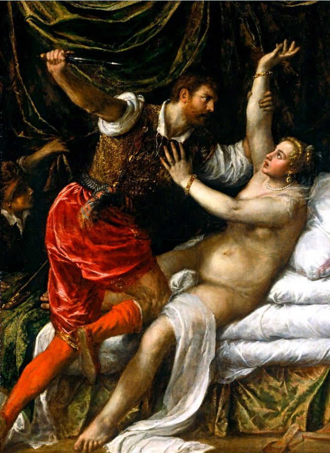 Tarquin et Lucrèce, 1571