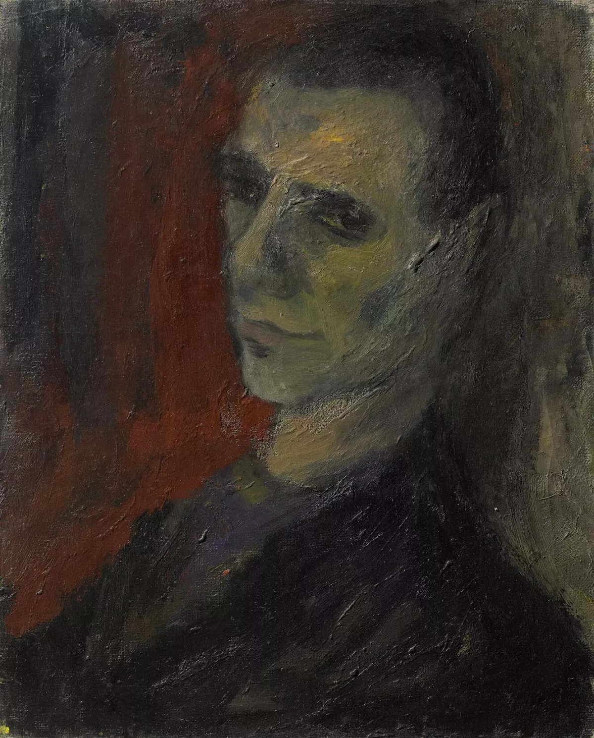 Portrait d’Alberto Moravia, 1934