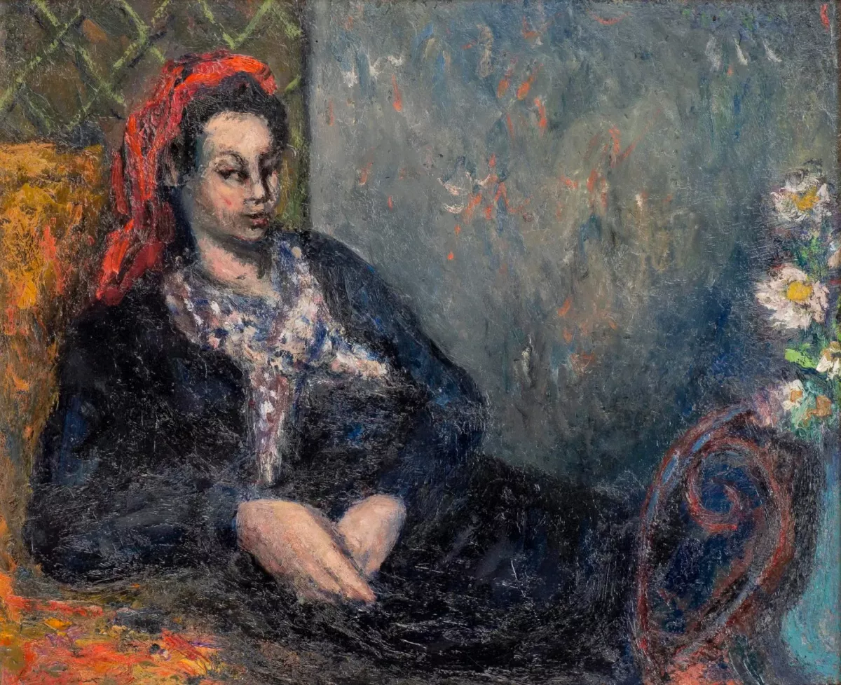 Femme dans un intérieur, 1943-1944