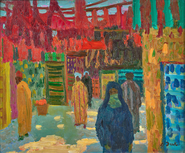 Marché des teinturiers