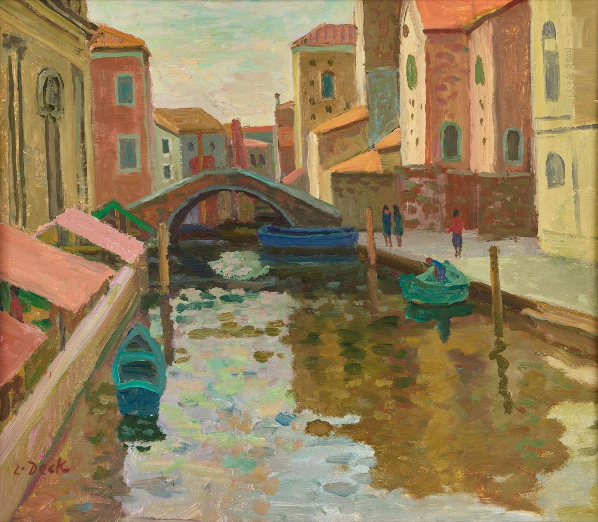 Chioggia, au bord du canal