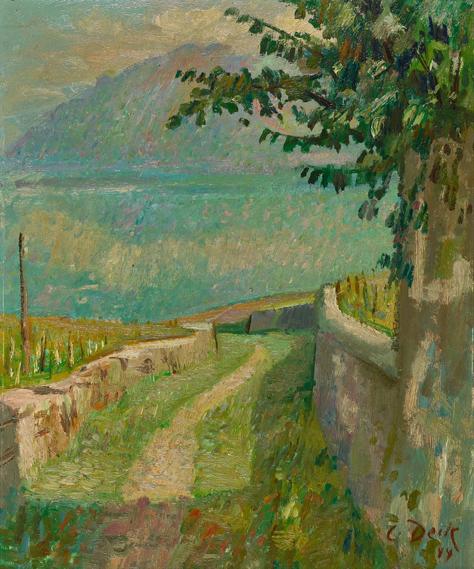 Vue de Chexbres, 1944 