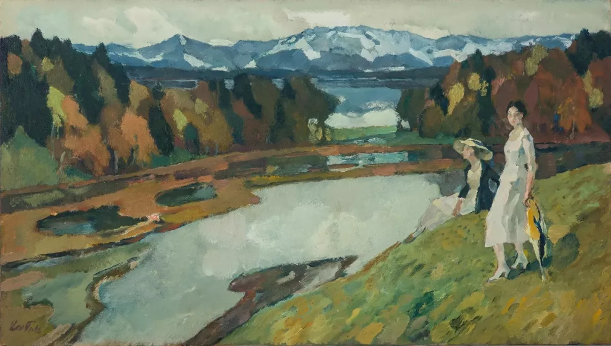 Foehn, Kampenwand, Chiemsee (1911)