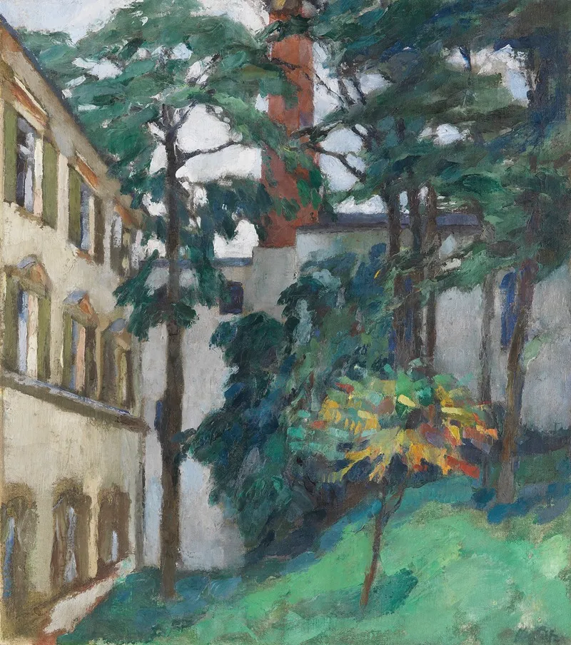 Cour du château (1912)