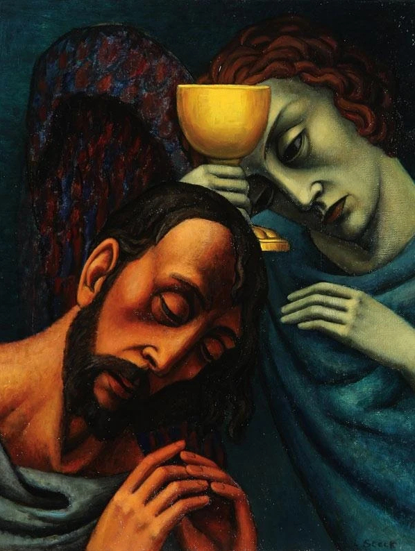 L'agonie dans le jardin, 1942