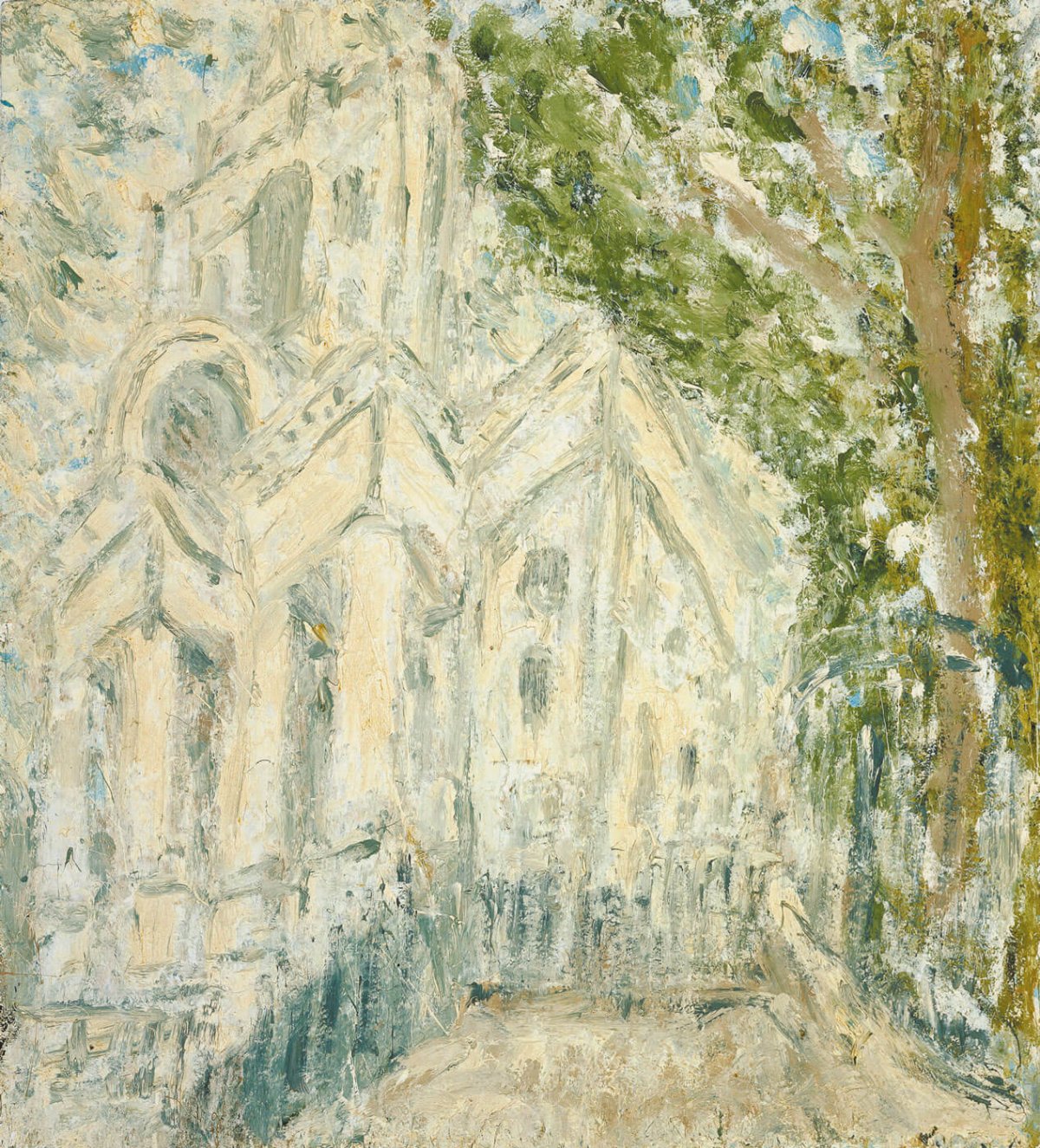 Christ Church, 2000, huile sur panneau d'aggloméré, 162,5 x 122 cm