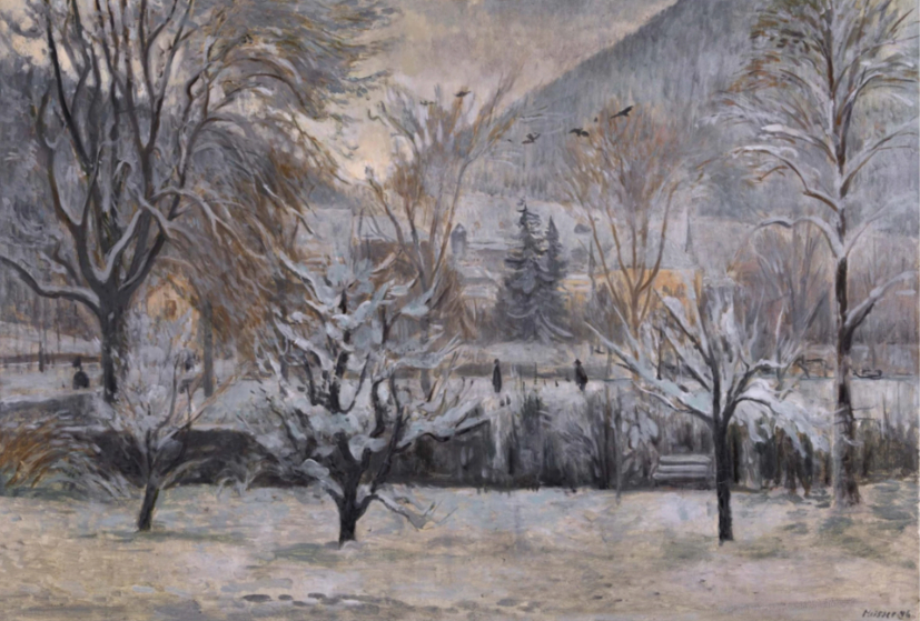 Paysage d'hiver, 1946
