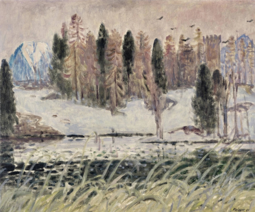 Paysage d'hiver, 1961