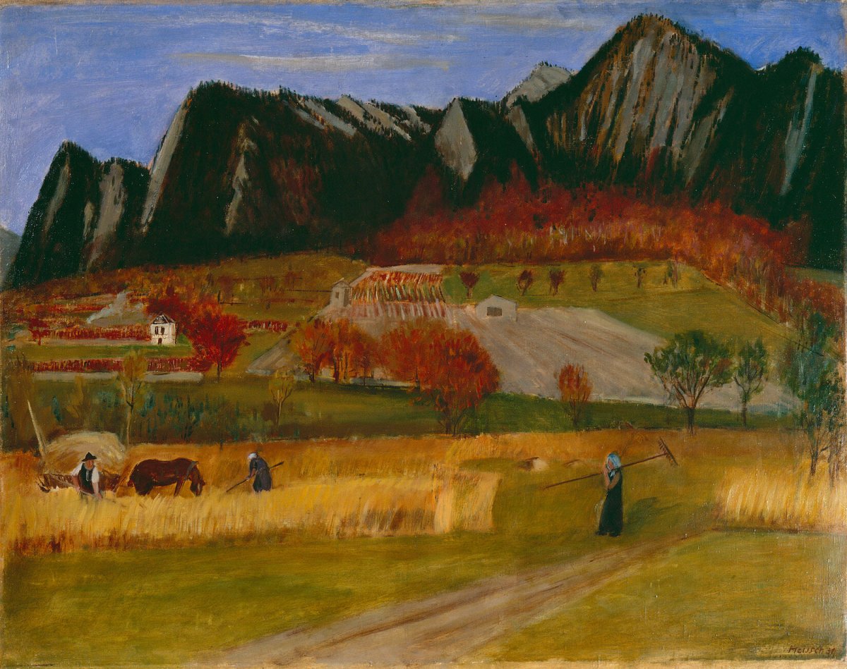 Récolte près de Zizers, 1931