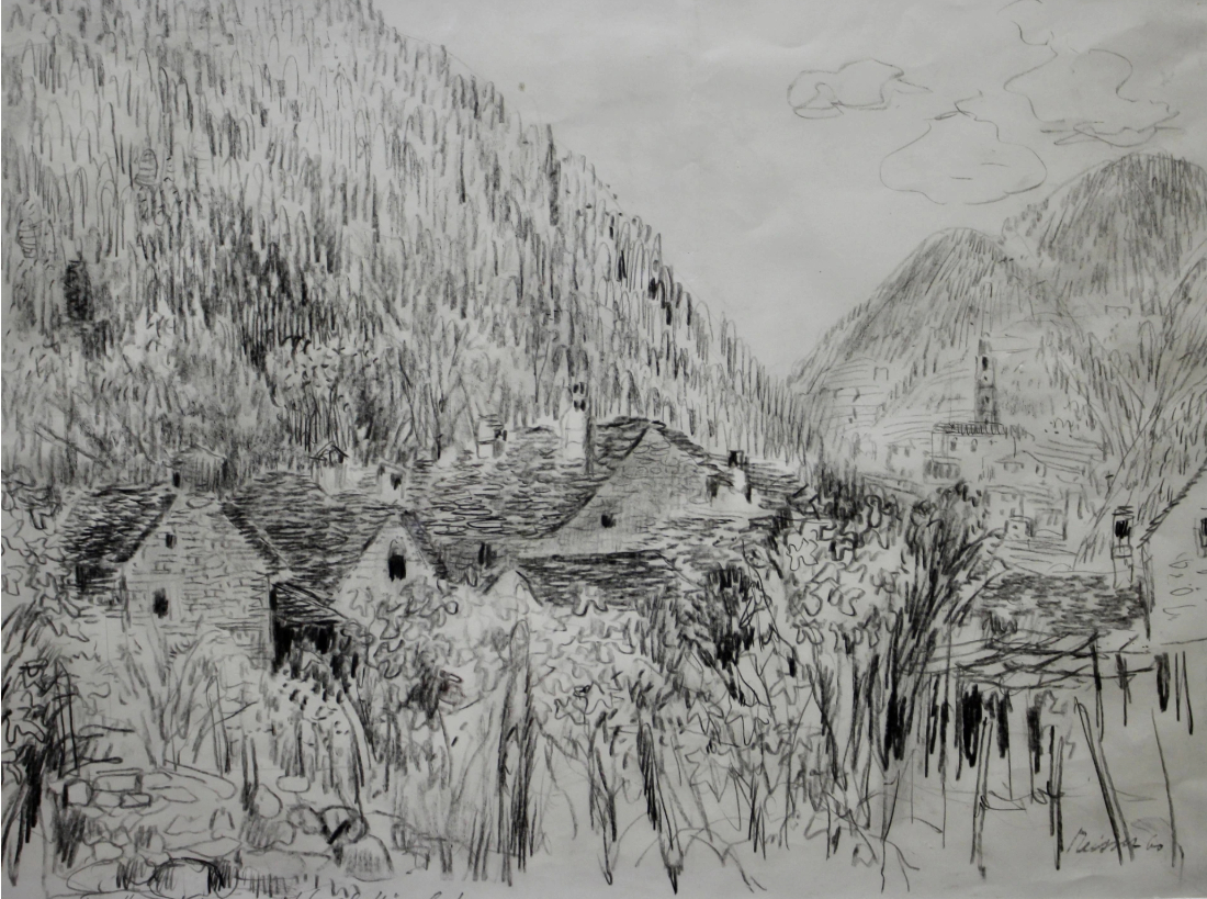 Village de montagne suisse