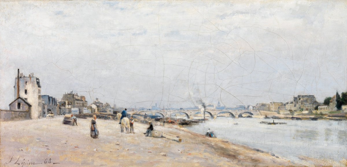  La Seine à Bercy (1868)