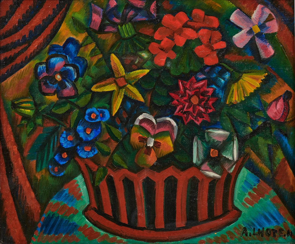  Corbeille de fleurs, 1911 