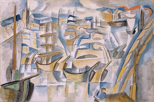 Le Port de Bordeaux, 1915