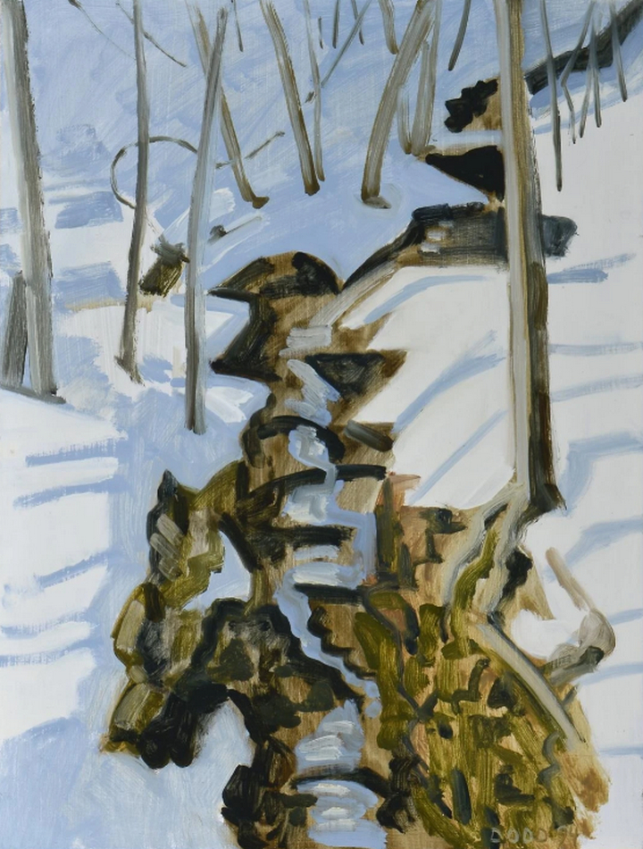 Ruisseau et ombres bleues, 1994