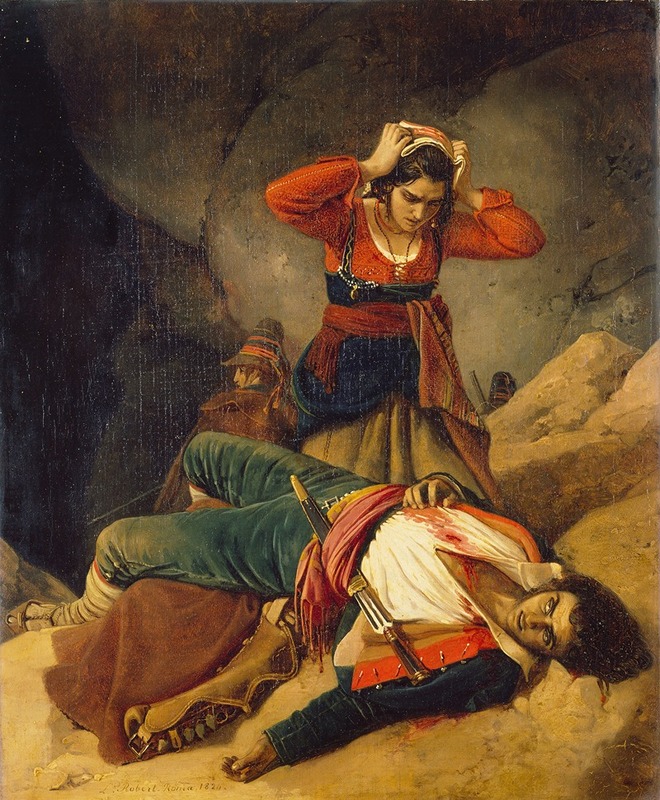 La mort du brigand (1824)
