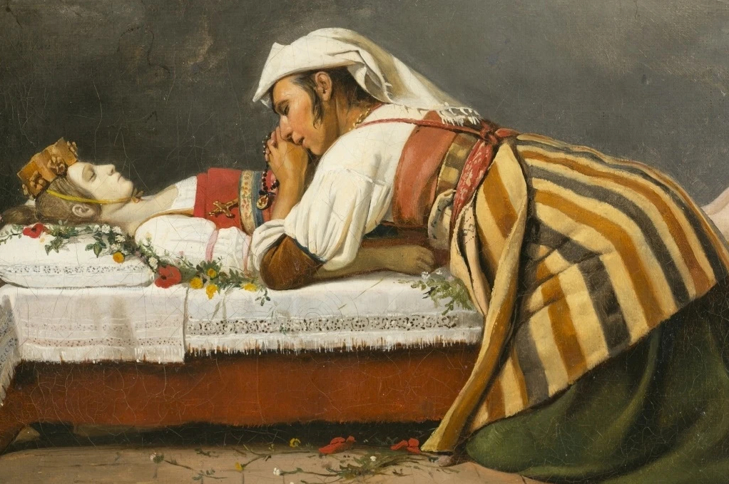 Femmes de Sora pleurant, vers 1828