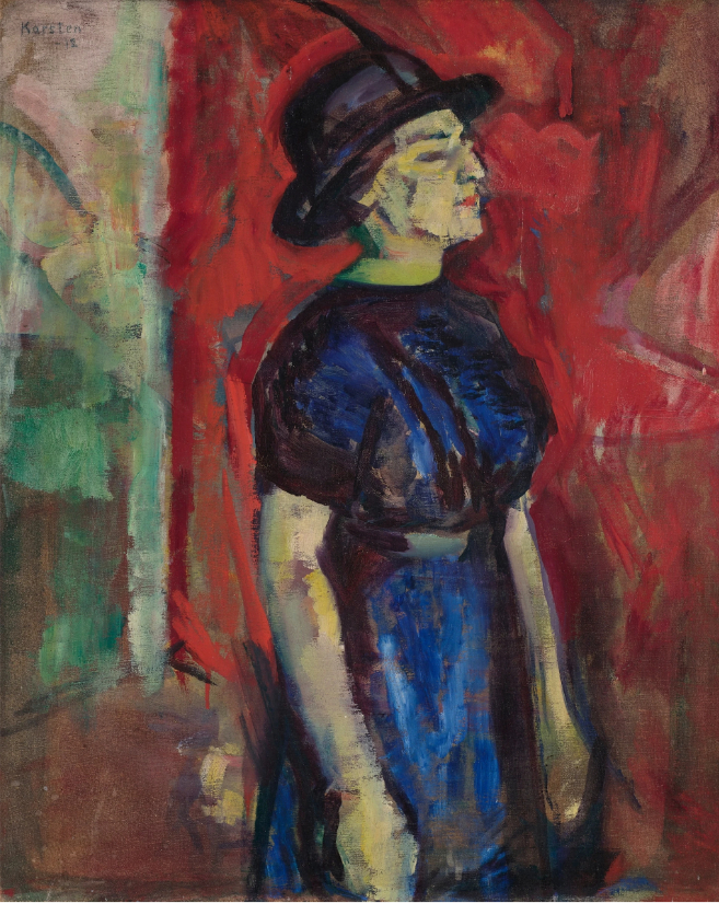 Portrait de Johanne Dybwad, 1912