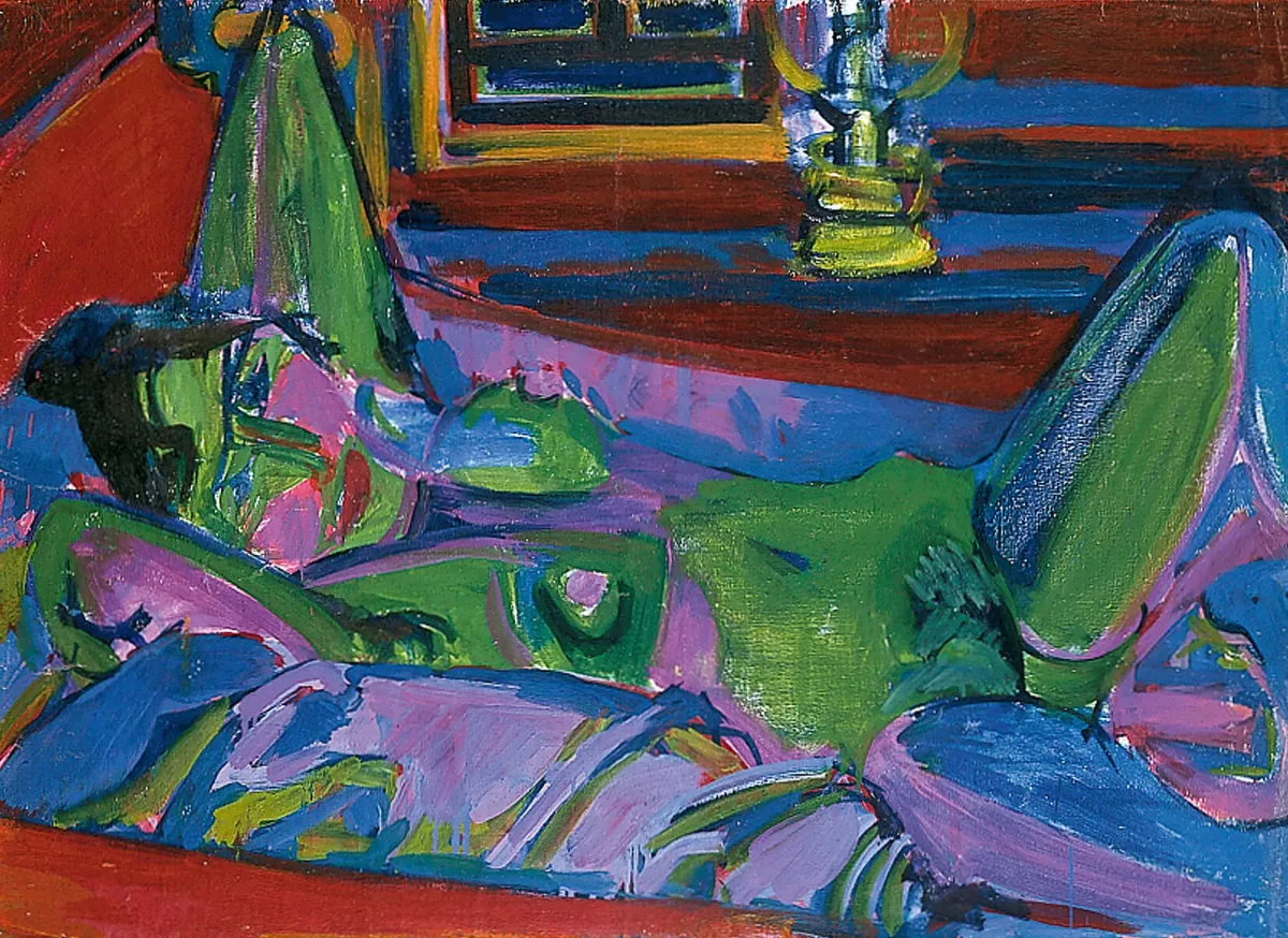 Nu vert couché, 1925