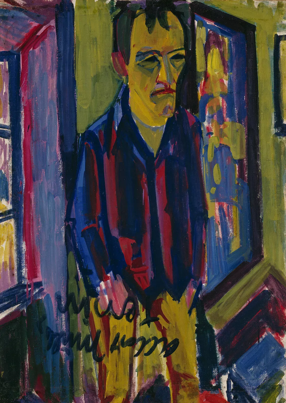 Portrait de Hermann Scherer, 1924