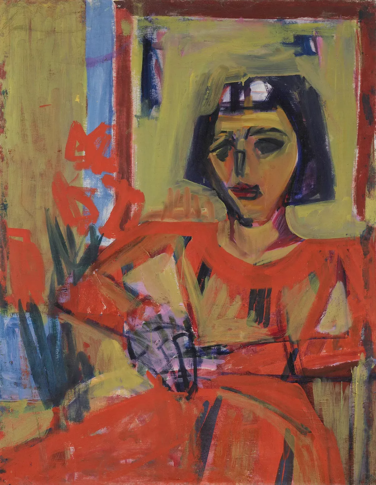 Jeune fille à la table, 1924