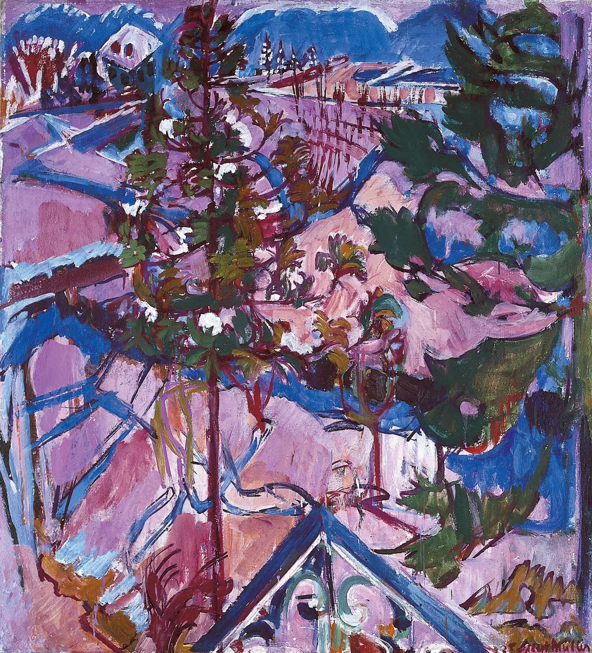 Hiver au Tessin, 1925