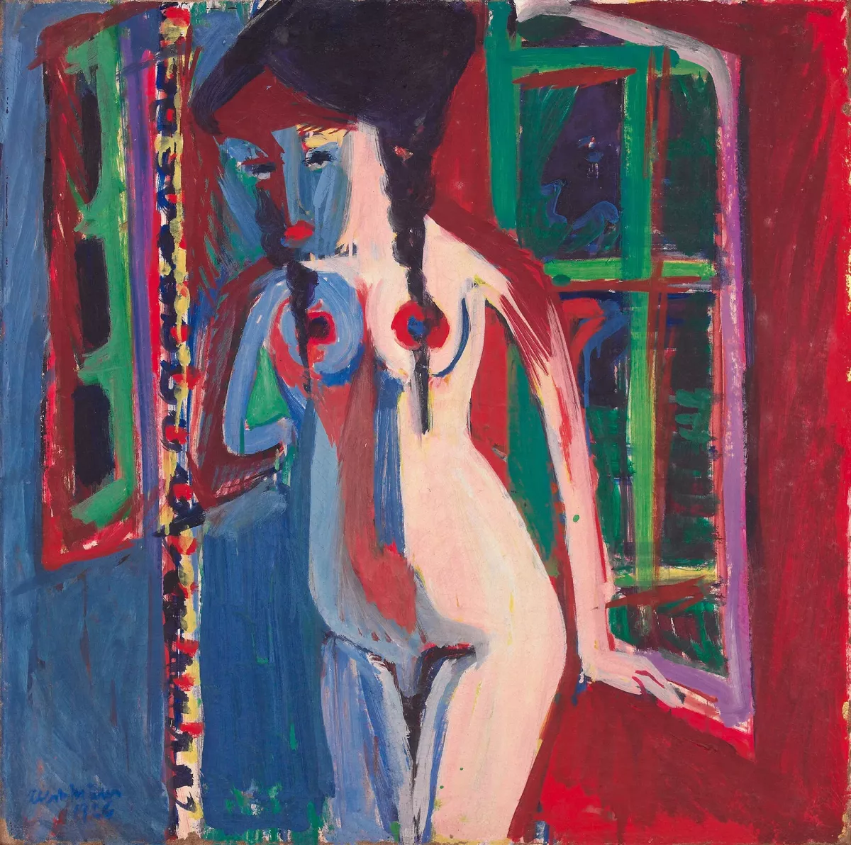 Intérieur (Nu debout à la fenêtre), 1926