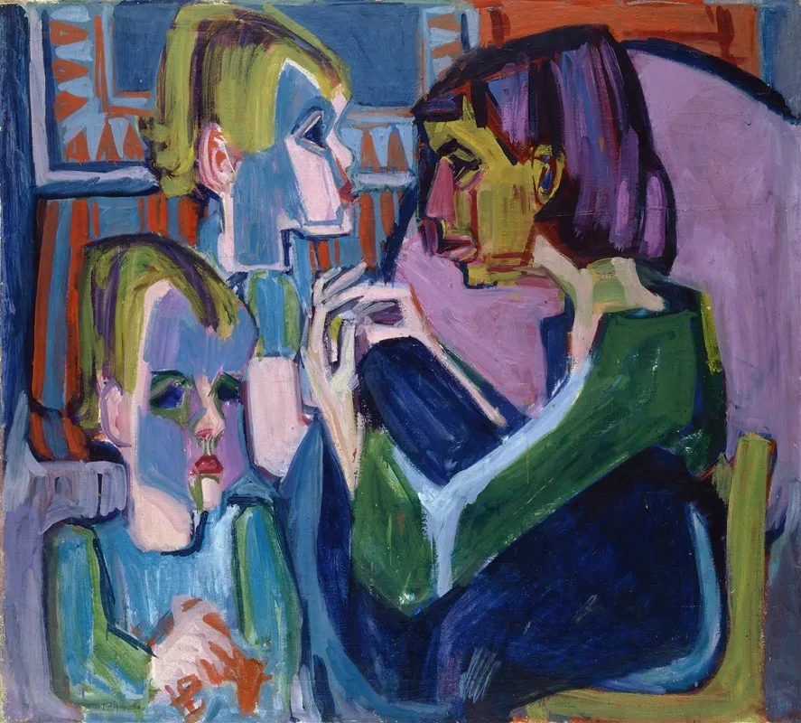 Mère avec enfants (1925)