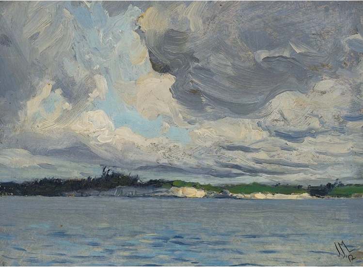 Le nord solitaire, daté de 1912