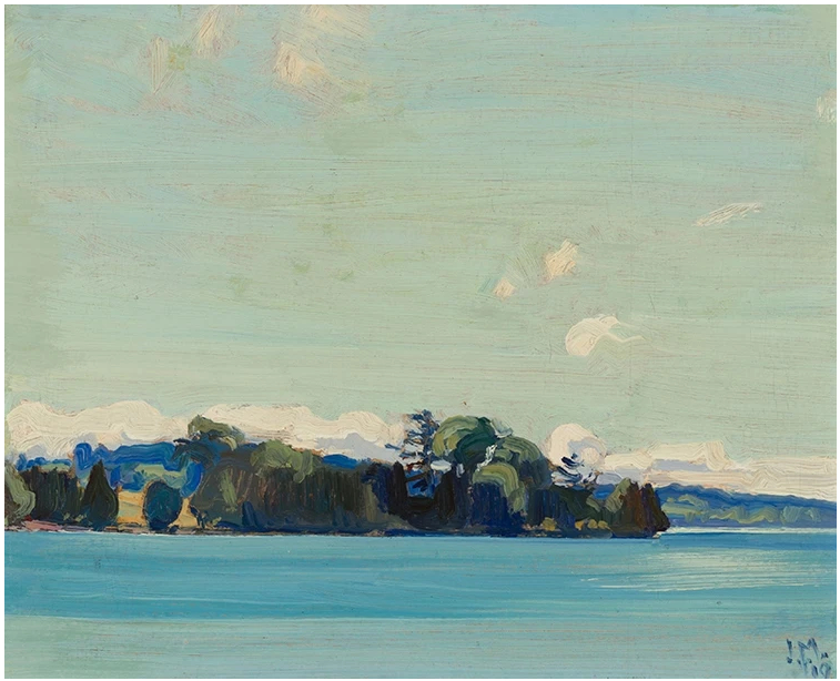 Matinée d'été, lac Simcoe, 1919